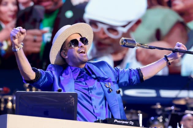 DJ Cassidy at the DNC  - Credit: Myung J. Chun/Los Angeles Times/Getty Images