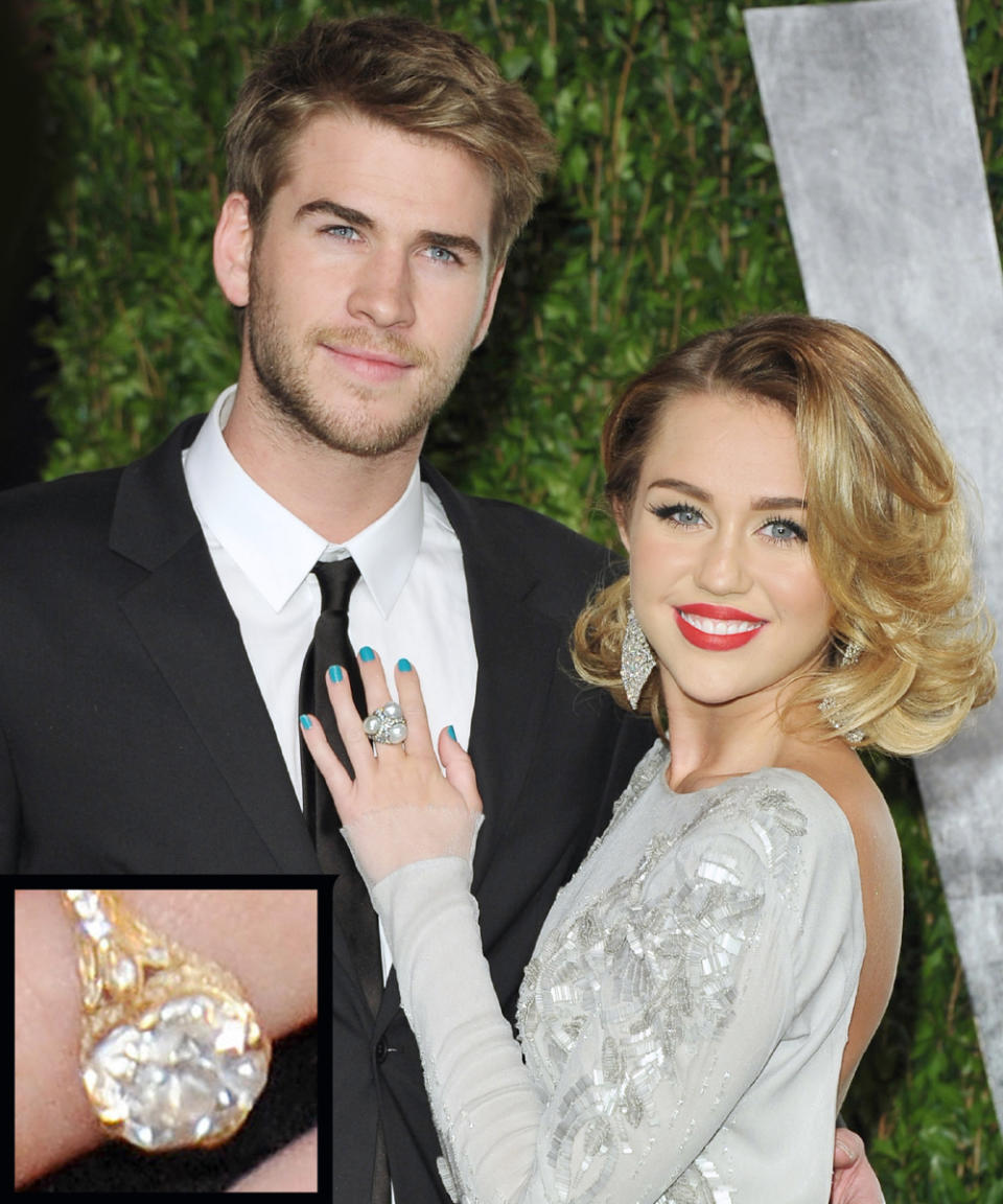 Miley Cyrus and Liam Hemsworth