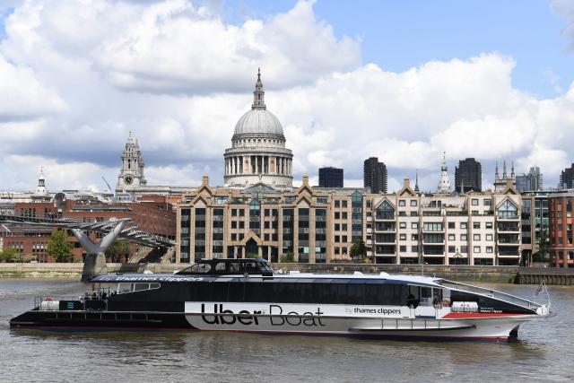 Thames Clipper driven miles down River Thames