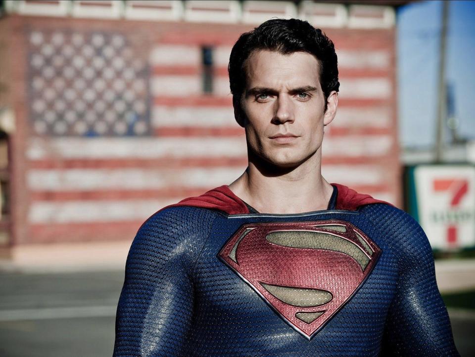 Henry Cavill as Superman in 2013's Man of Steel. (Alamy/Warner Bros.)