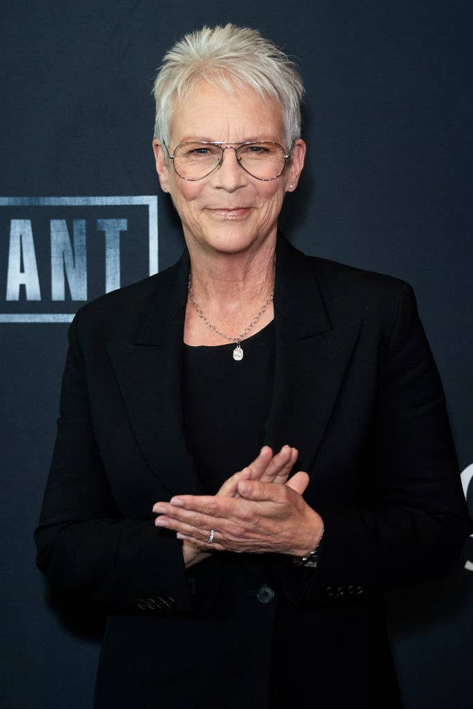 Closeup of Jamie Lee Curtis