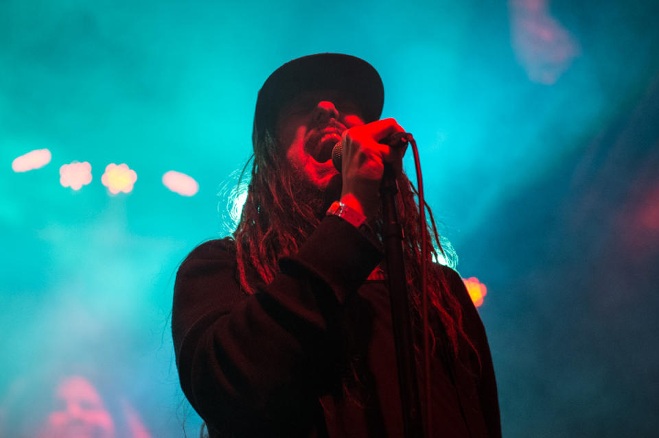 Jonathan Davis (Korn) at Dimebash 2018