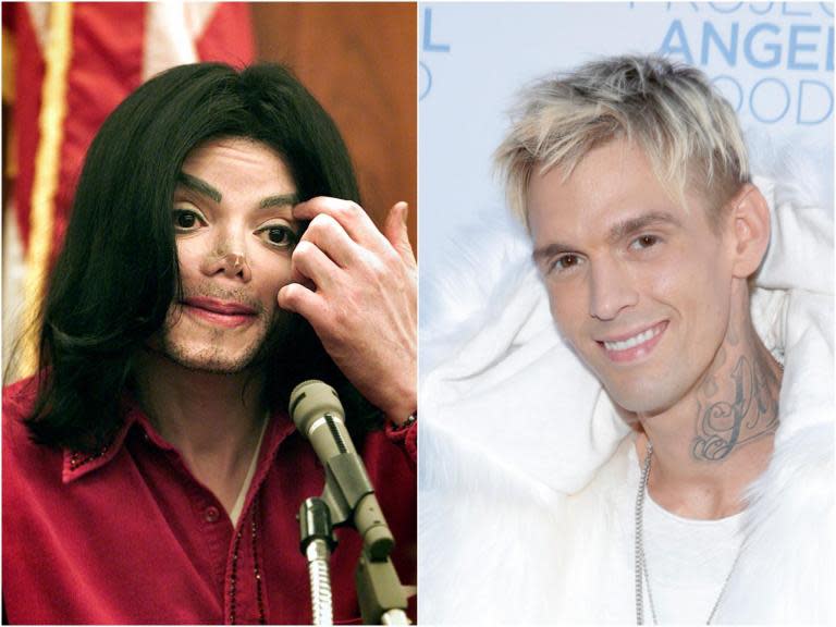 Michael Jackson's friend Aaron Carter hits out at Leaving Neverland accusers for 'stomping on his grave'