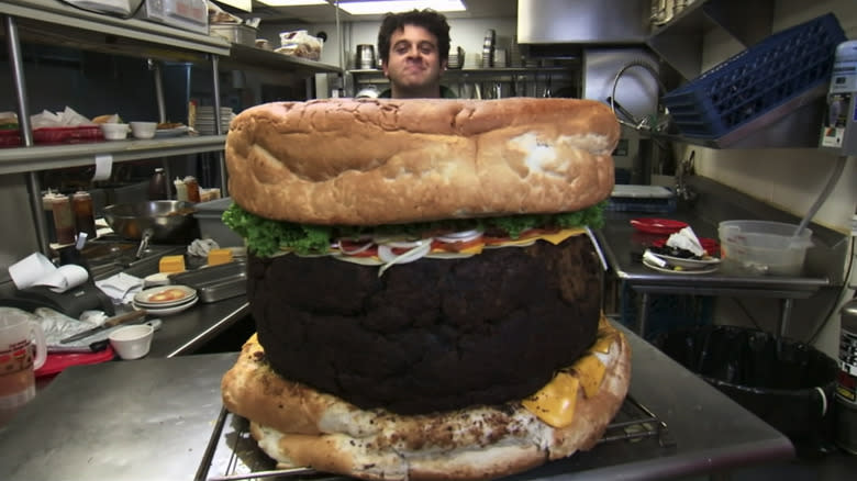 the absolutely ridiculous burger