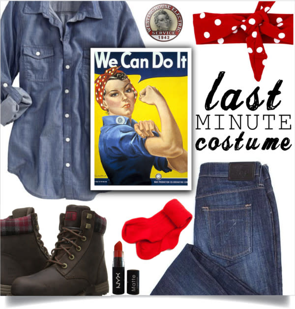 Rosie Riveter Halloween Costume