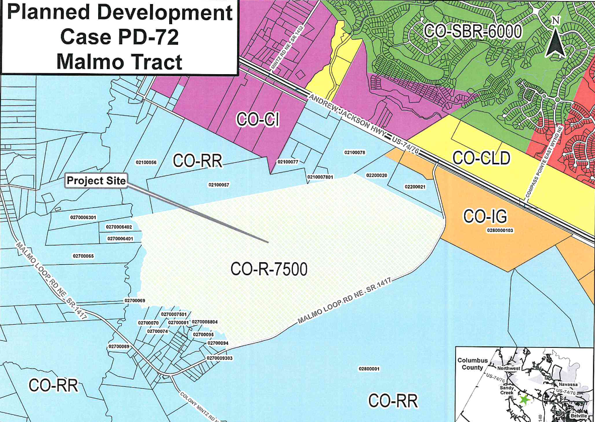 Nearly 700 acres of forested land just outside Leland will soon be the site of more than 1,800 new homes.