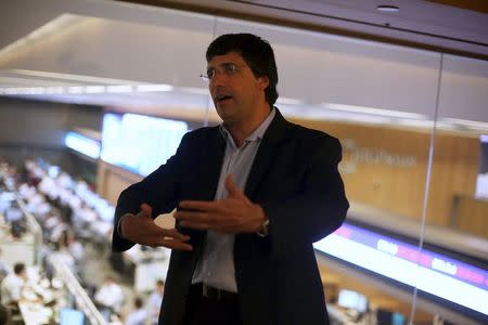 Andre Esteves, CEO Brazilian BTG Pactual bank is pictured during an interview in Sao Paulo July 22, 2014. REUTERS/Nacho Doce