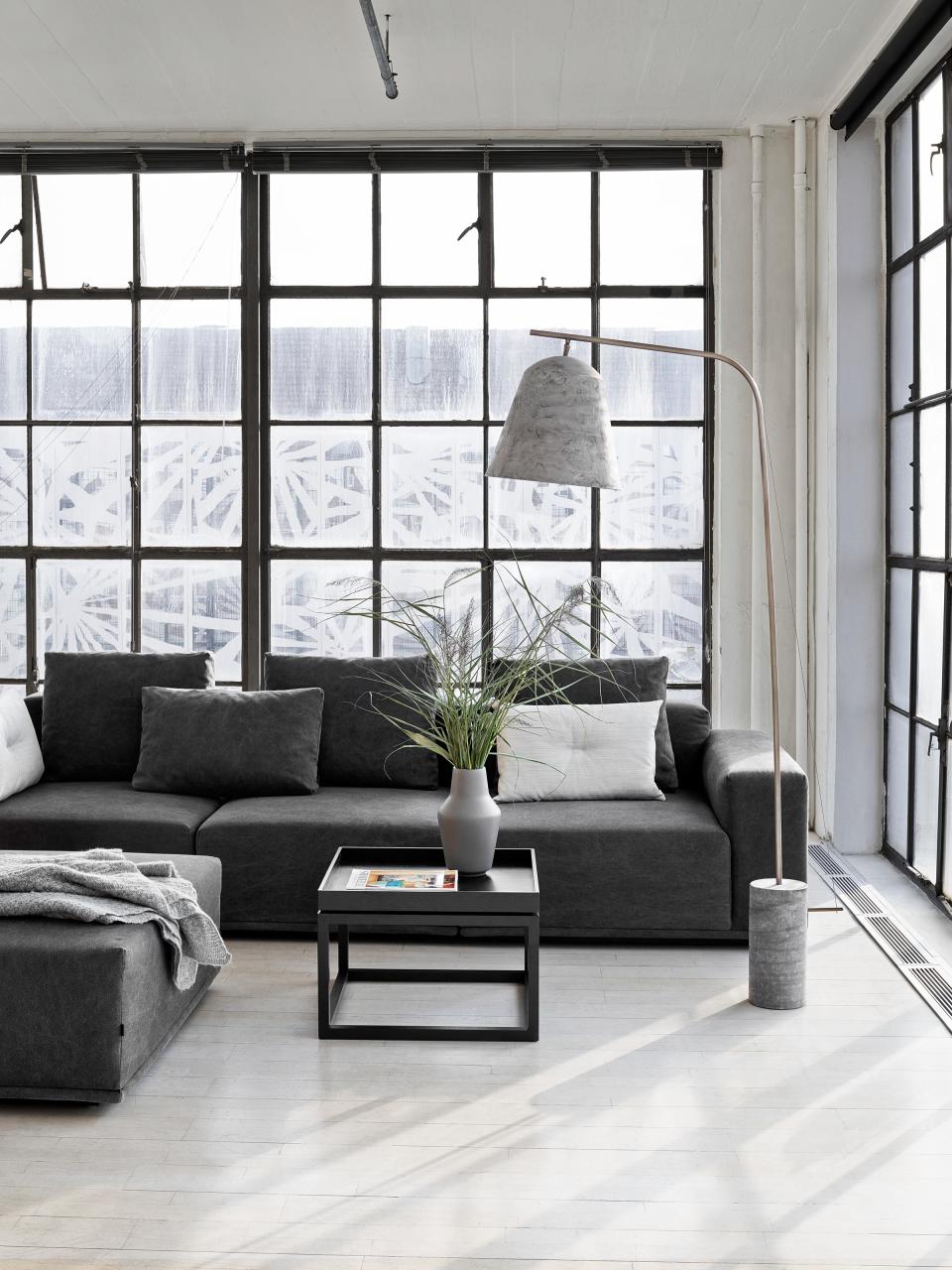 Keep your modern living room furniture low-slung