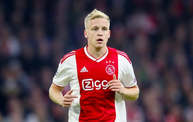 Donny Van De Beek has been Manchester United's only arrival so far this summer