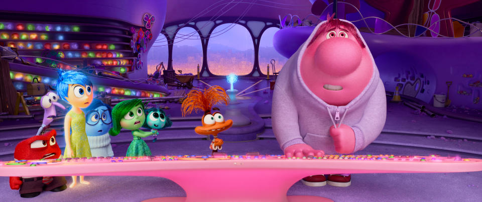 A scene from Pixar's Inside Out 2