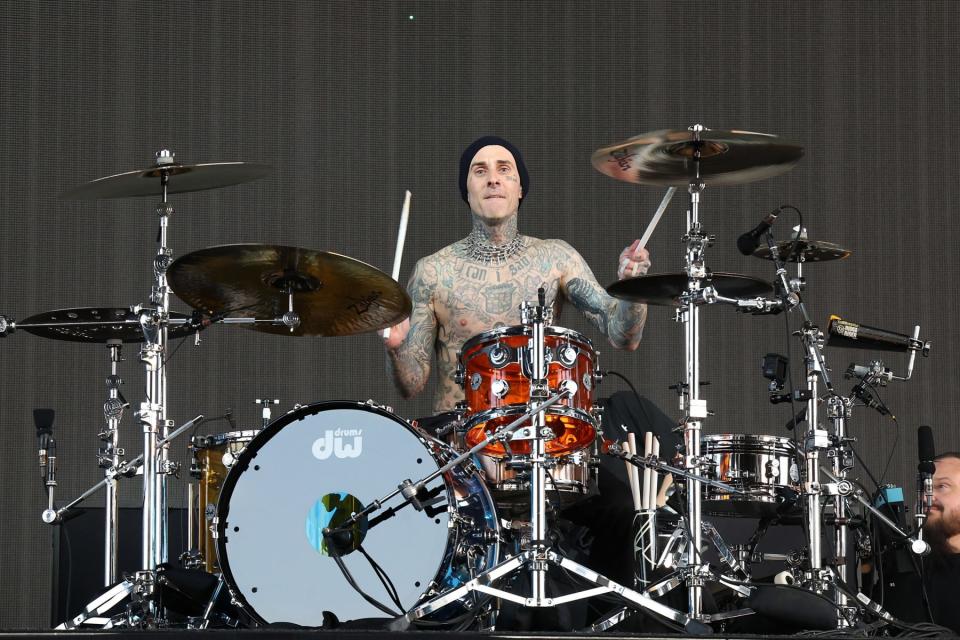 Travis Barker of Blink-182