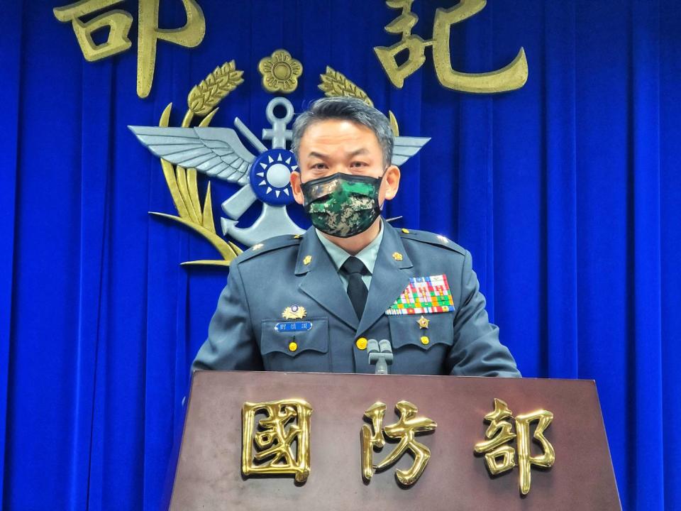 國防部訓練參謀次長軍事訓練處長劉慎謨。王烱華攝