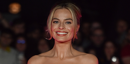 Margot Robbie's red corset mini dress gives Barbie at her hottest