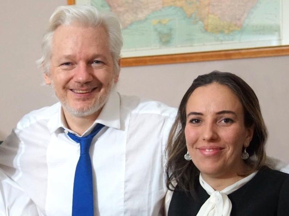 Stella Assange has previously said her husband is ‘certain’ to die in US custody if extradited as his health is deteriorating (WikiLeaks/PA)