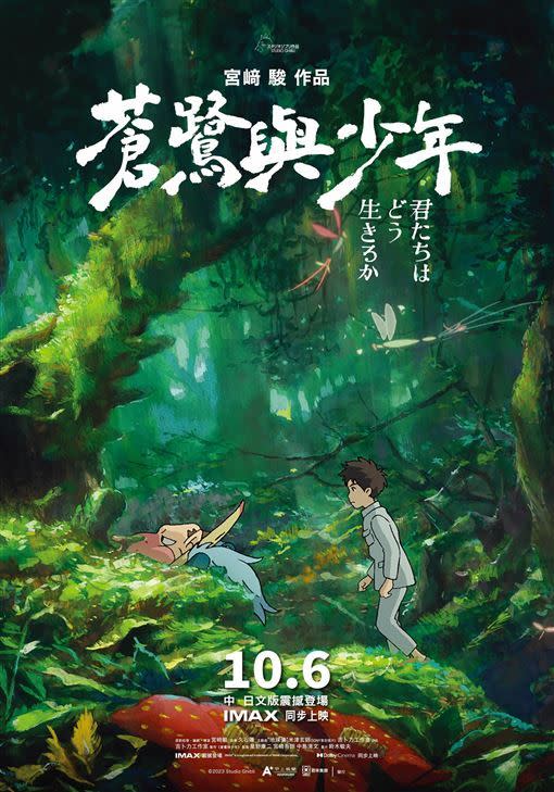日本動畫大師宮﨑駿最新力作《蒼鷺與少年》奪下金球獎最佳動畫片。（圖／翻攝自資料室）