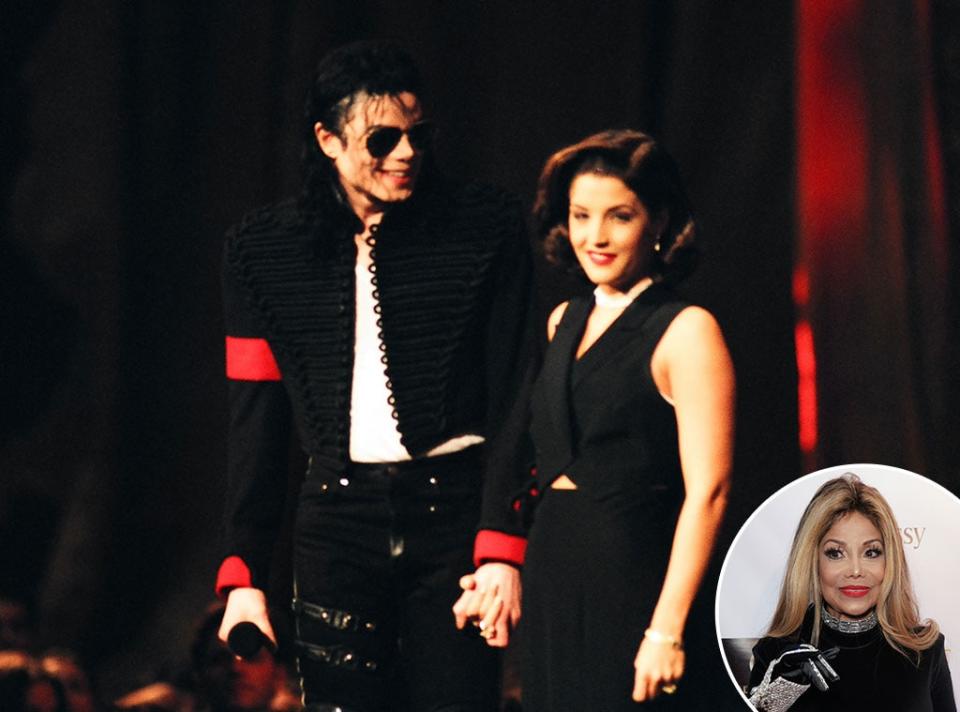 Michael Jackson, Lisa Marie Presley, La Toya Jackson