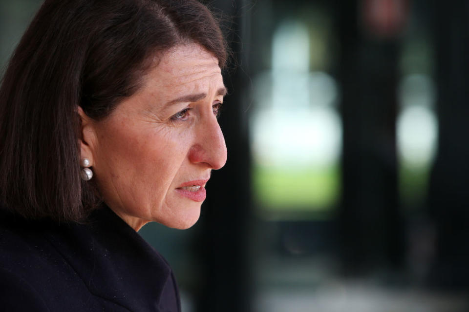 Premier Gladys Berejiklian is at 'a crossroads', according to the AMA president. Source: Getty