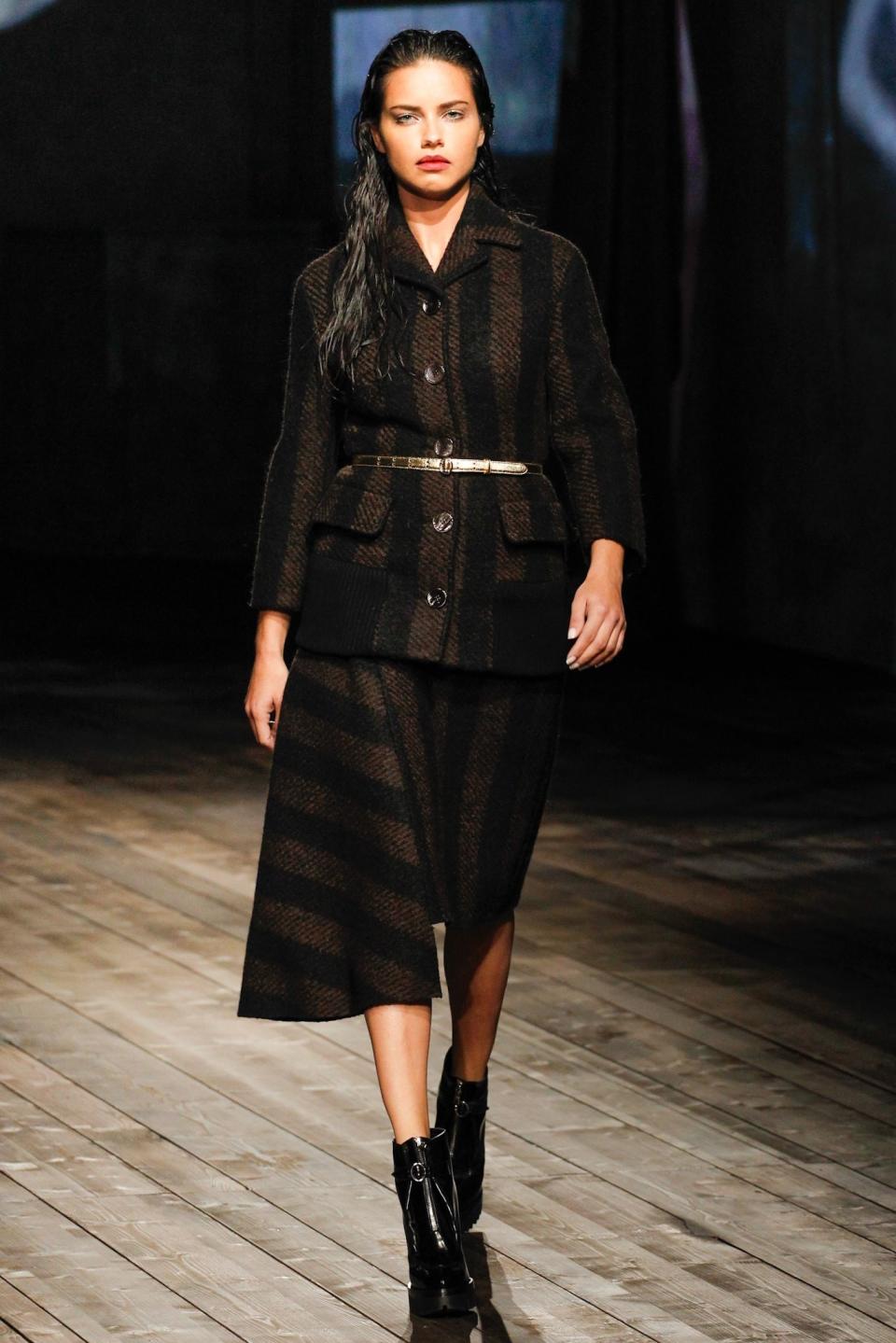 Miuccia Prada has a very strong opinion on whether you can wear black and brown together, like, 20 years strong.