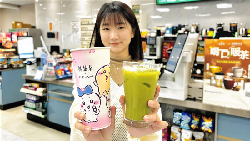 首推便利商店首見的私品茶「泰式綠奶茶」。（圖／超商業者提供）