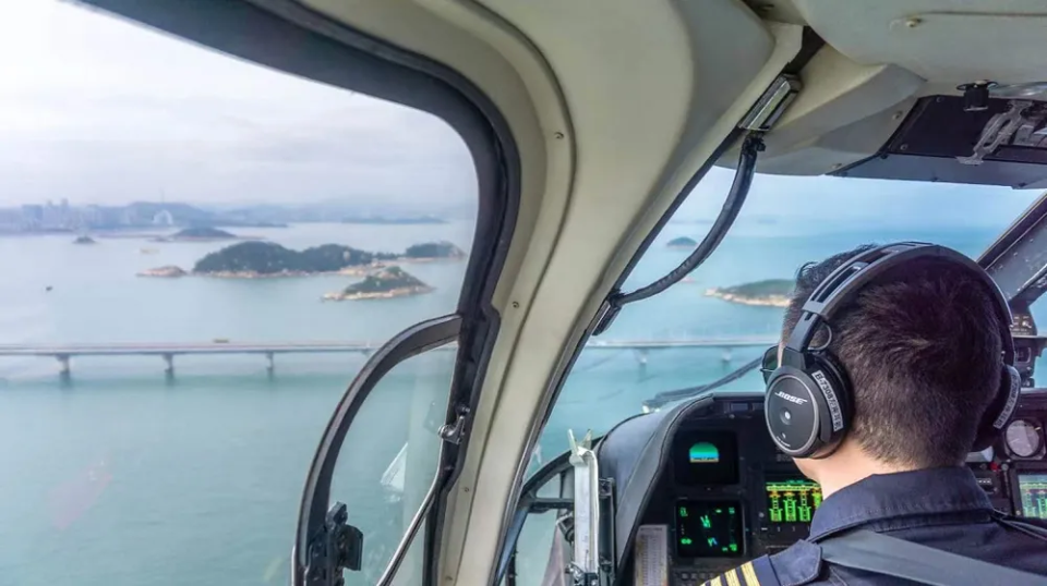 珠海旅遊｜珠海超抵玩直升機飛行體驗 人均$325起俯瞰港珠澳大橋/打卡景點日月貝、唐家灣 2歲以上可乘搭！