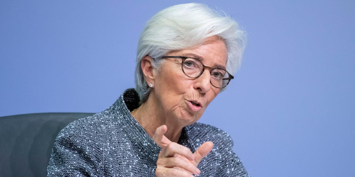Christine Lagarde European Central Bank ECB