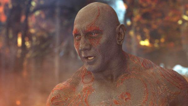 Dave Bautista como Drax (Imagen: Walt Disney Studios Motion Pictures)