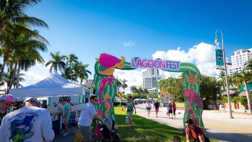 LagoonFest 2022 will take place along the West Palm Beach Waterfront on Saturday.