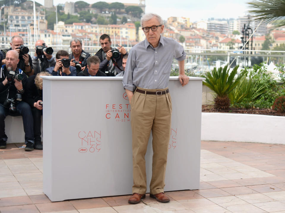 Woody Allen in chinos 