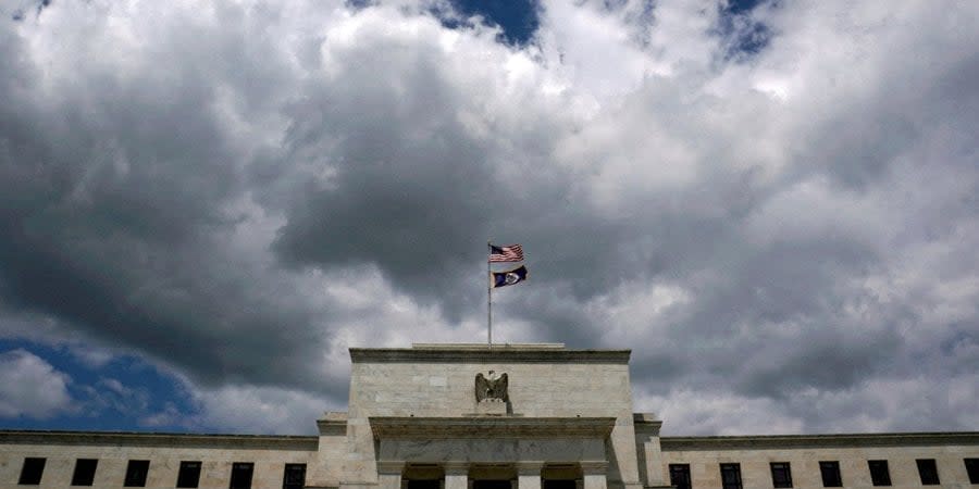 The US flag in Washington