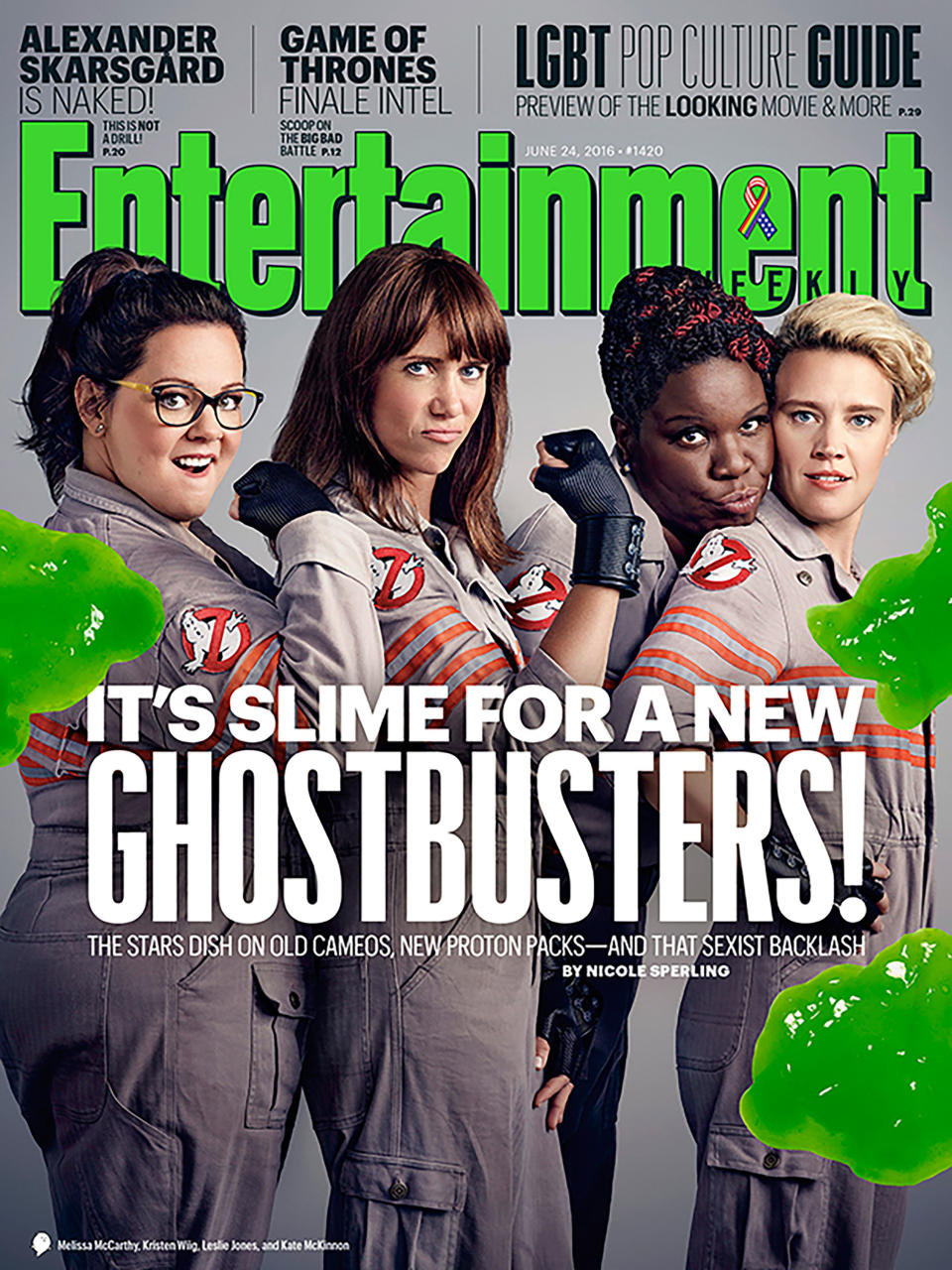 When the "Ghostbusters" reboot released its trailer in March of 2016, <a href="https://www.theatlantic.com/entertainment/archive/2016/05/the-sexist-outcry-against-the-ghostbusters-remake-gets-louder/483270/" target="_blank">internet trolls lost it</a> -- the sheer misogyny was an unpleasant&nbsp;reminder of how uncomfortable men were to see women standing in place of their idolized (male) superheroes.&nbsp;In the <a href="http://ew.com/article/2016/06/16/ghostbusters-new-cast-ew-cover/" target="_blank">July 2016 cover story&nbsp;with Entertainment Weekly</a>, co-star Melissa McCarthy laughed it all off. "Really?" she said about the sexist backlash. "Are we still here?"