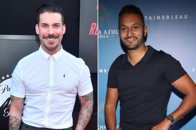 <p>Alberto E. Rodriguez/Getty, Aaron Davidson/Getty</p> 'House of Villains' stars Jax Taylor (left) and Shake Chatterjee