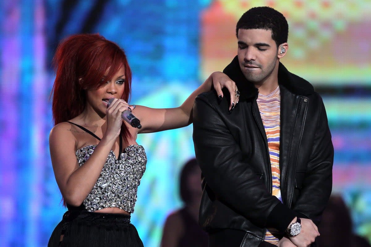 Drake performing with Rihanna in 2011 (Getty Images)