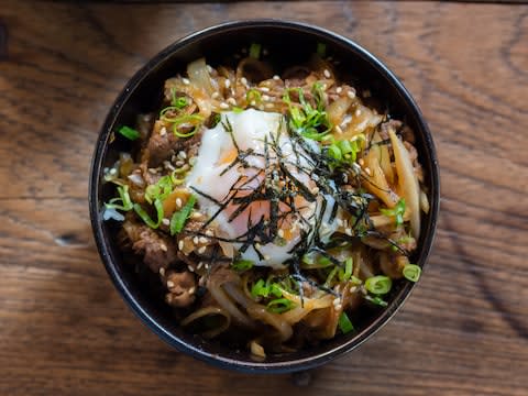 Gyu-don is the dish of choice at Matsuya - Credit: iStock