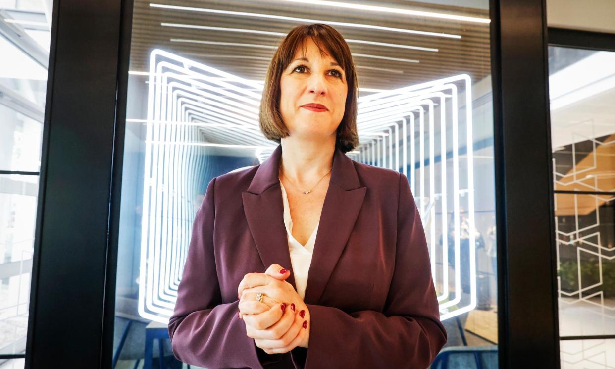 <span>Shadow chancellor Rachel Reeves was ranked fourth in the amount of media coverage received after Rishi Sunak, Keir Starmer and Nigel Farage.</span><span>Photograph: Murdo MacLeod/The Observer</span>