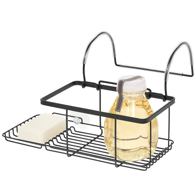 iDesign Metal Over the Bath Caddy Basket