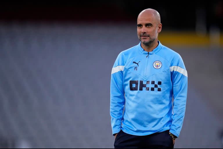 Pep Guardiola, entrenador del Manchester City