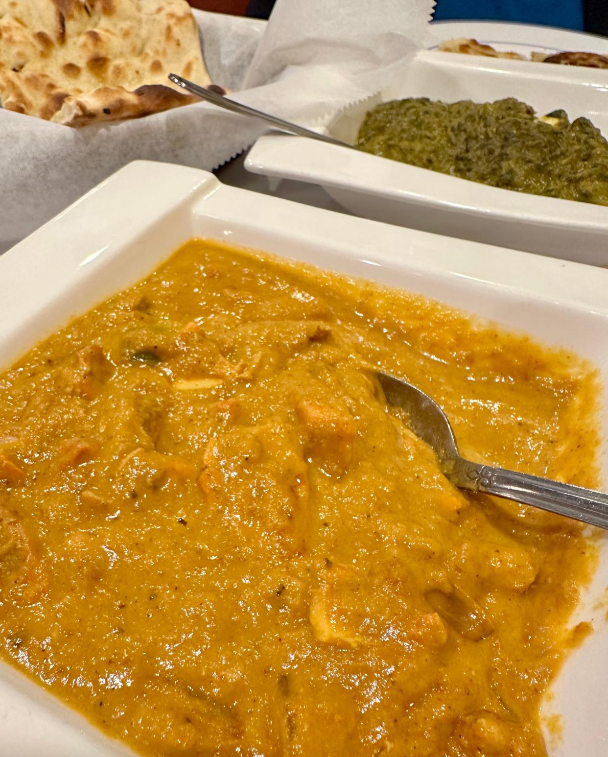 This chicken makhana or butter chicken was my favorite dish at a recent visit to Bombay Sitar in Jackson Township.