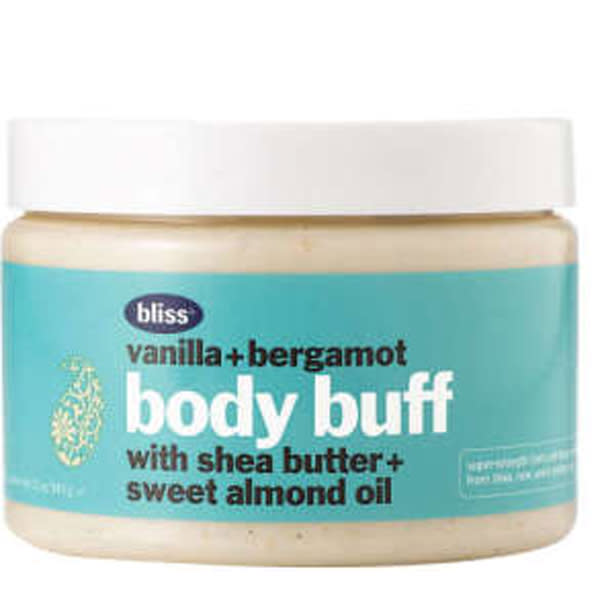 Top 10 best exfoliators: Bliss Body Buff - Vanilla & Bergamot