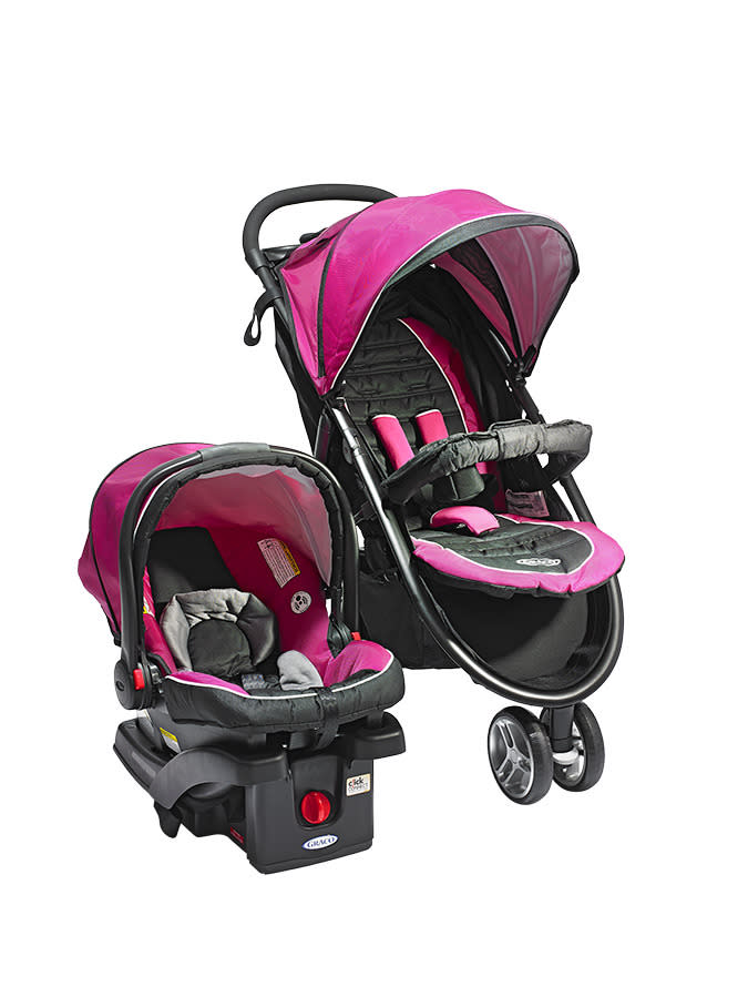 Infant Car Seat and Full-Size Stroller