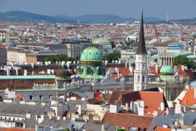 Cityscape at Vienna.