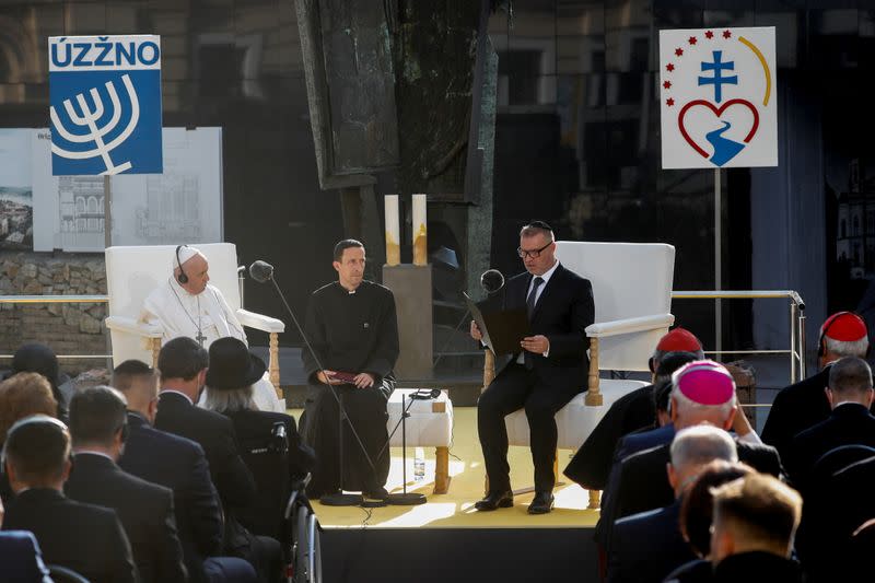 Pope Francis visits Slovakia