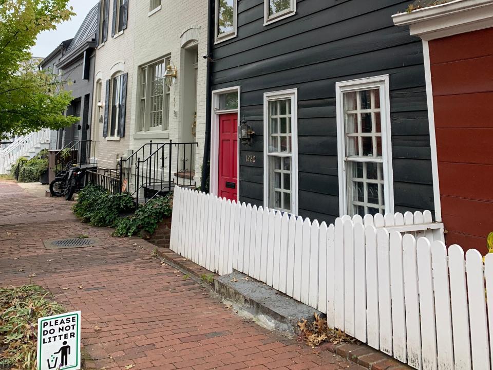 An airbnb in Georgetown, Washington, D.C.