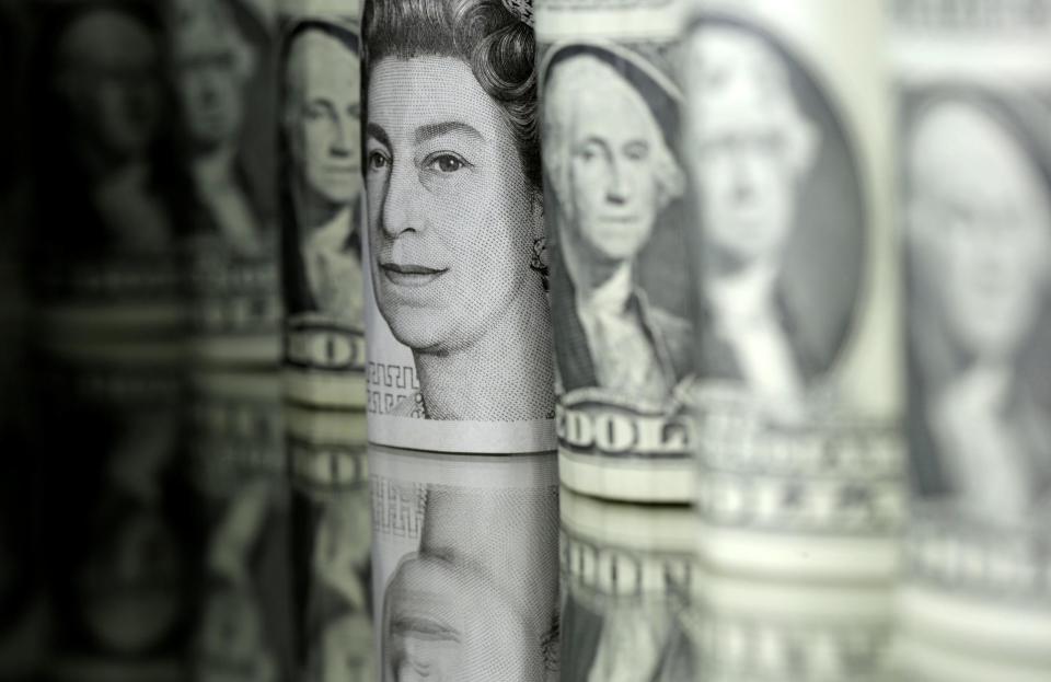 Sterling is surging against the dollar: REUTERS