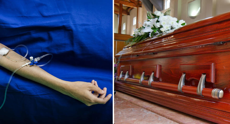 The 20-year-old was mistakenly pronounced dead and woke up during his own funeral. Source: File/Getty Images