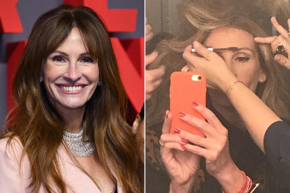 <p>Karwai Tang/WireImage; Julia Roberts/ Instagram</p> Julia Roberts