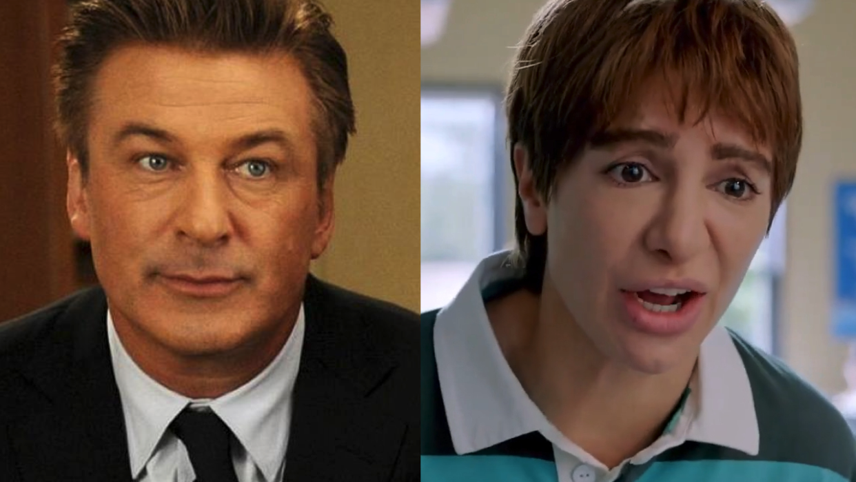  Stills of Nasim Pedrad in Chad and Alec Baldwin in 30 Rock. 