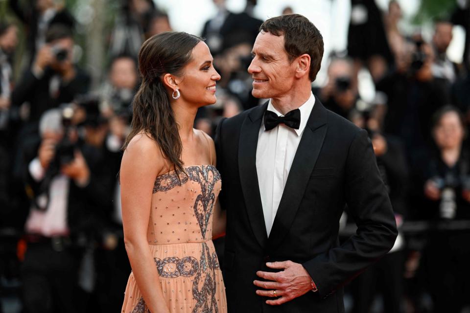 Alicia Vikander and Michael Fassbender