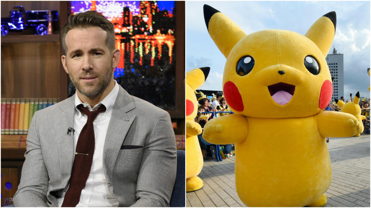 Ryan Reynolds to star in live-action 'Detective Pikachu' movie