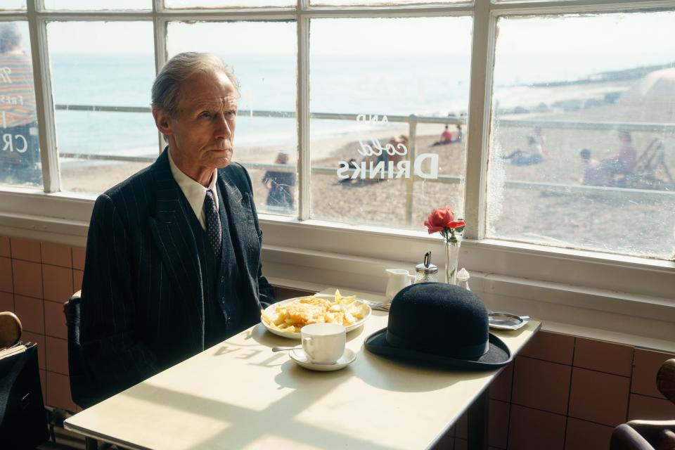 In "Living," set in 1953 England, a British widower (Bill Nighy) who's had a joyless office existence for years learns he has six months to live and decides to make the most of them.