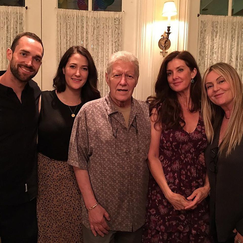 Alex Trebek and family | Alex Trebeck/Instagram